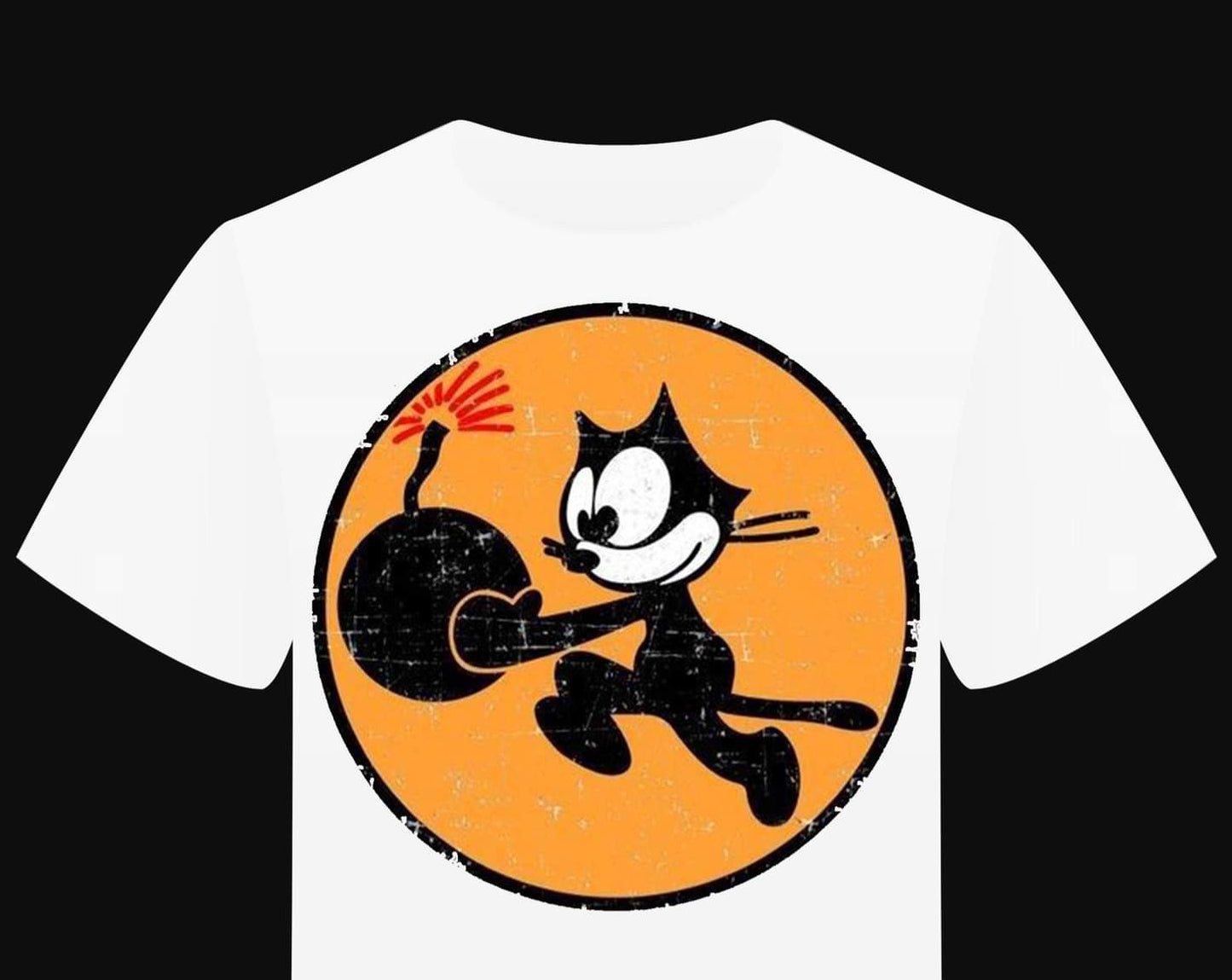 T-shirt "FÉLIX FIGHTING 31" AIRFORCE - PUNK & COTON