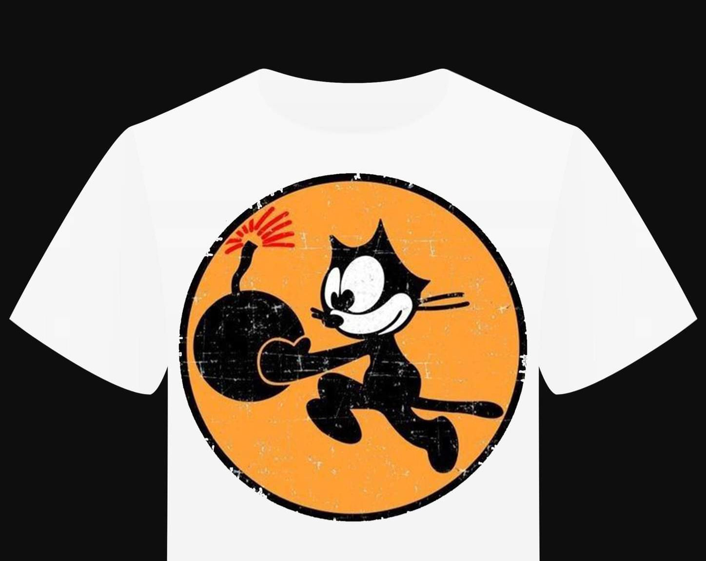 T-shirt "FÉLIX FIGHTING 31" AIRFORCE - PUNK & COTON