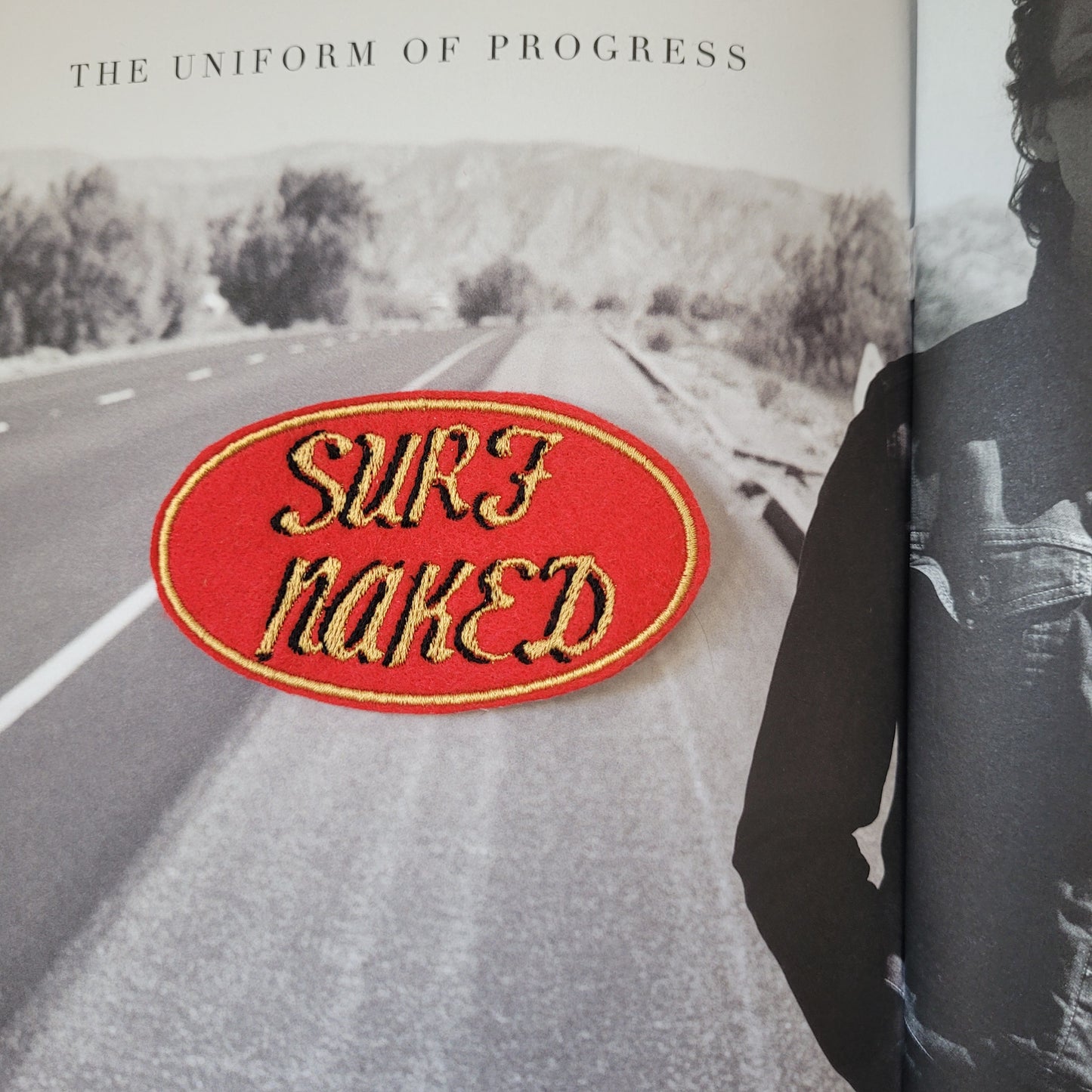Patch Brodé Surf Naked - PUNK & COTON