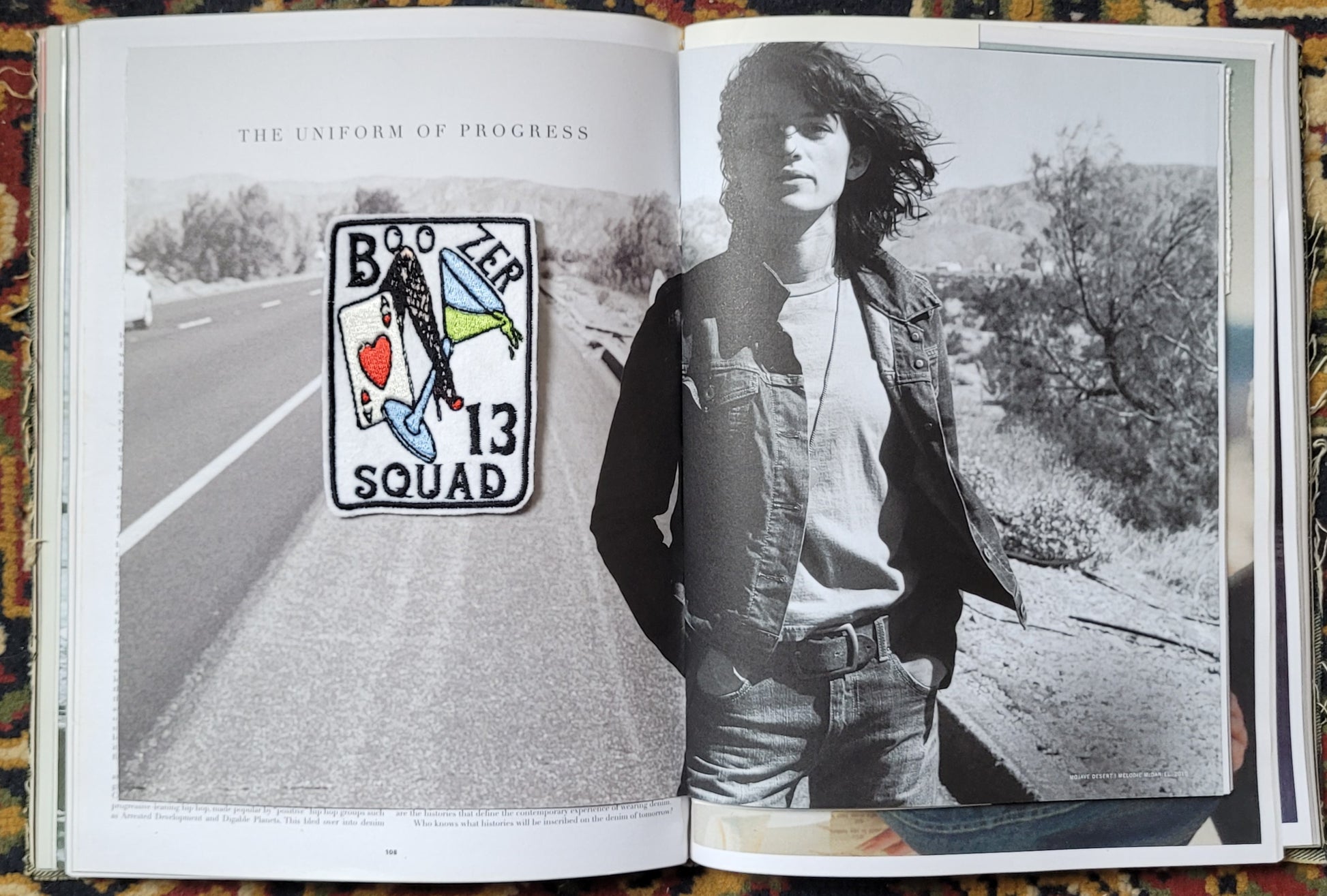 Patch brodé "Boozer squad" - PUNK & COTON