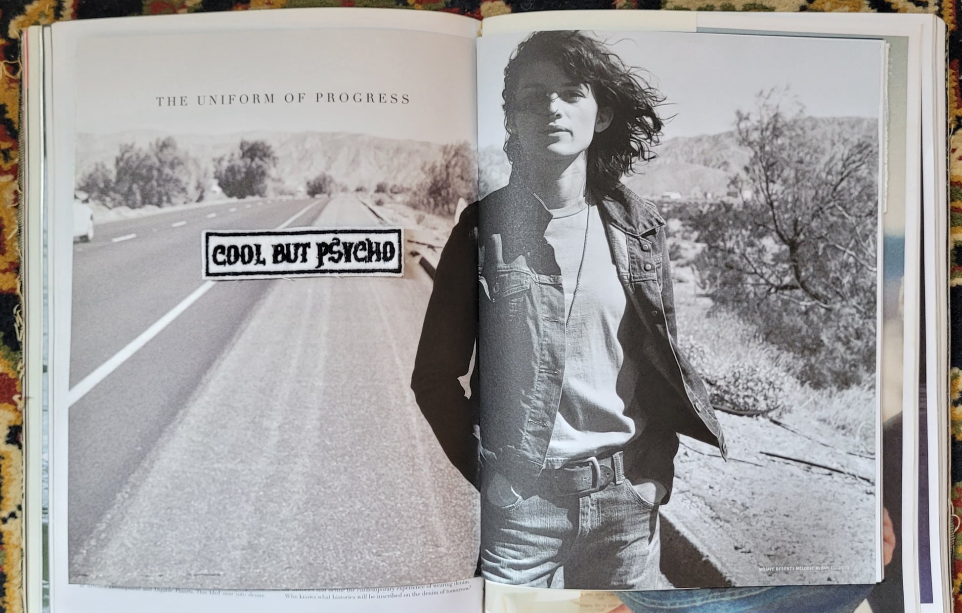 Patch Brodé Cool but psycho - PUNK & COTON