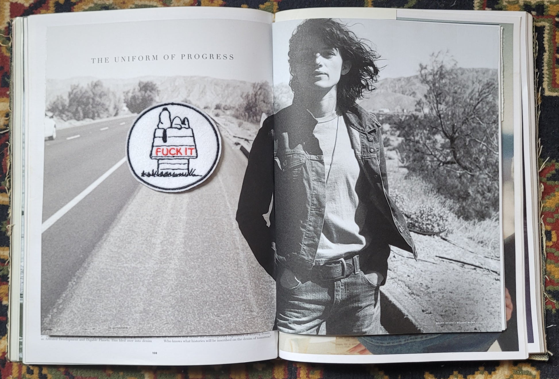 Patch Brodé Snoopy Fuck it - PUNK & COTON