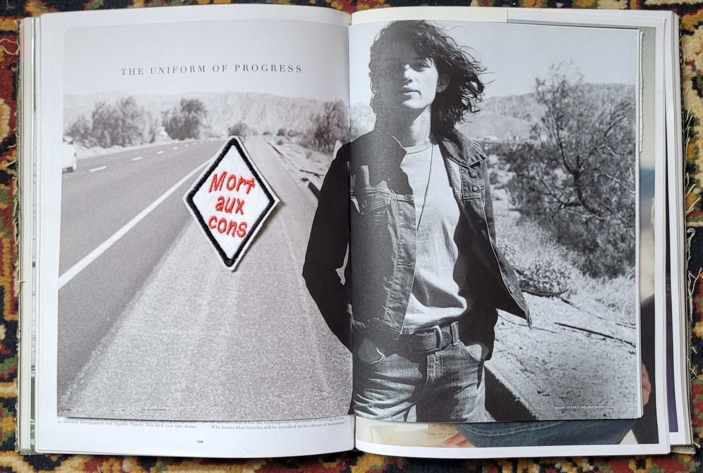 Patch Brodé Morts aux Cons ( Losange) - PUNK & COTON