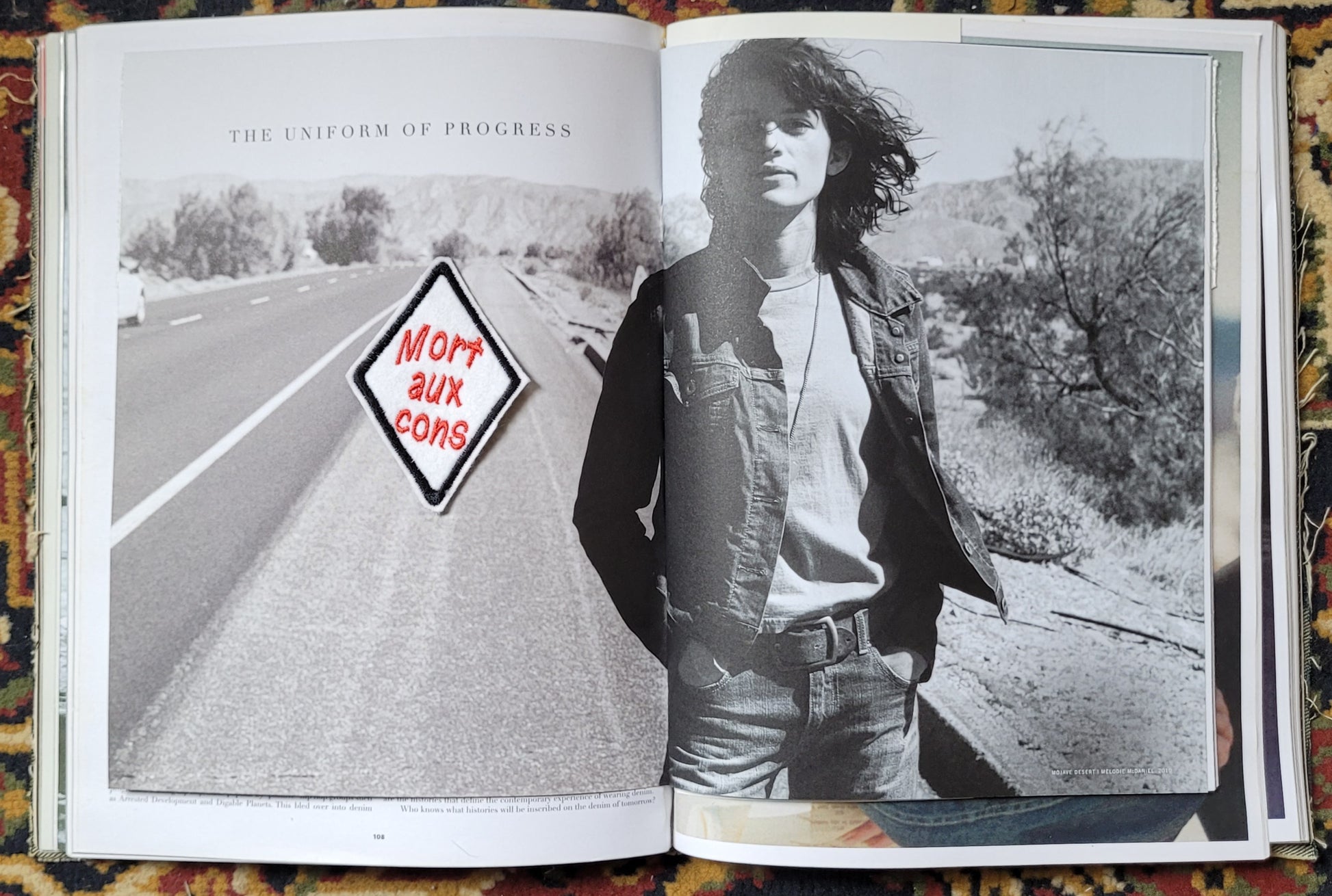 Patch Brodé Morts aux Cons ( Losange) - PUNK & COTON