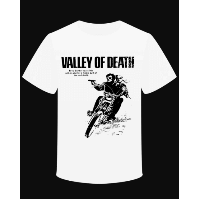 T-shirt "Peter Fonda Valley Of Death Peter Fonda" - PUNK & COTON