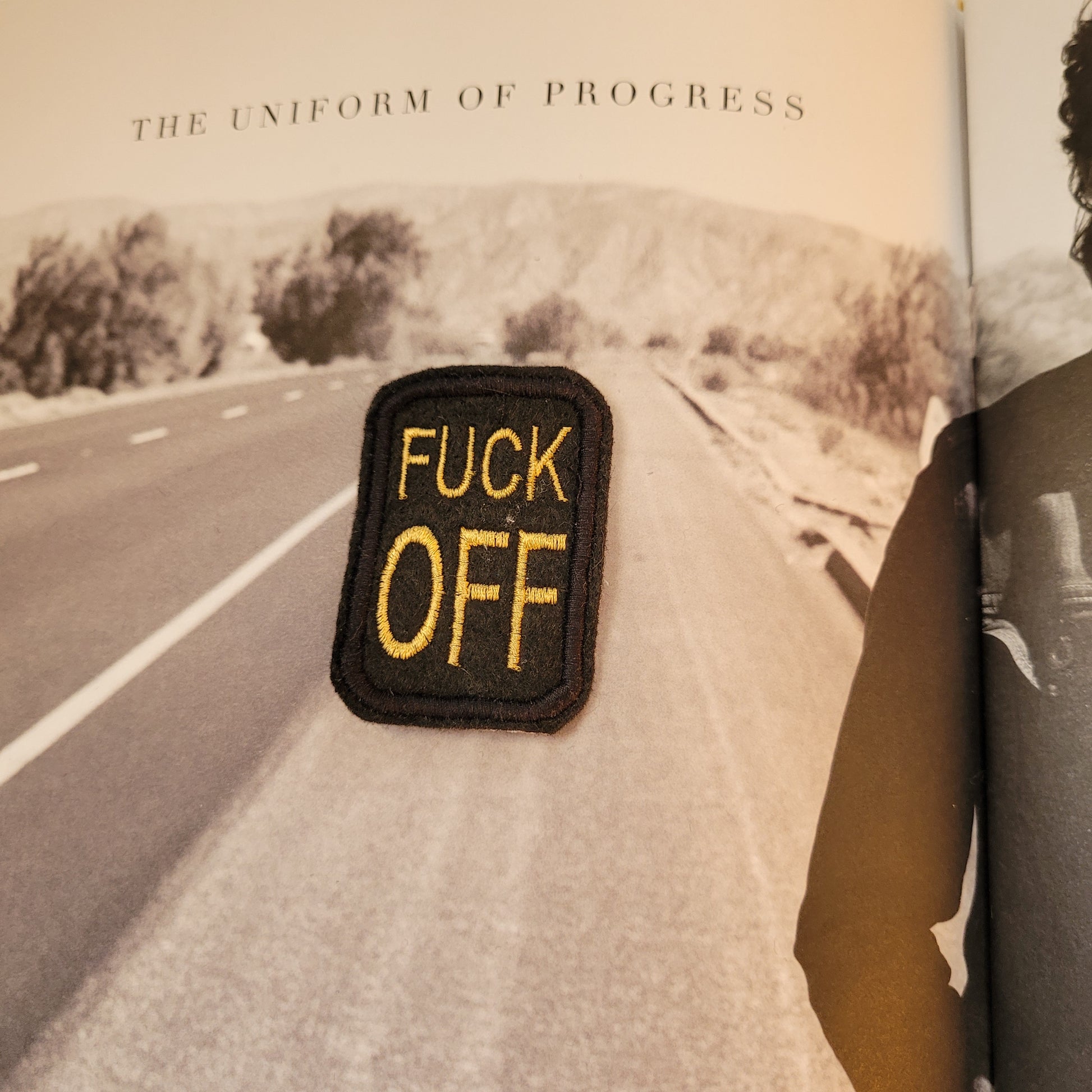 Patch Brodé Fuck Off - PUNK & COTON
