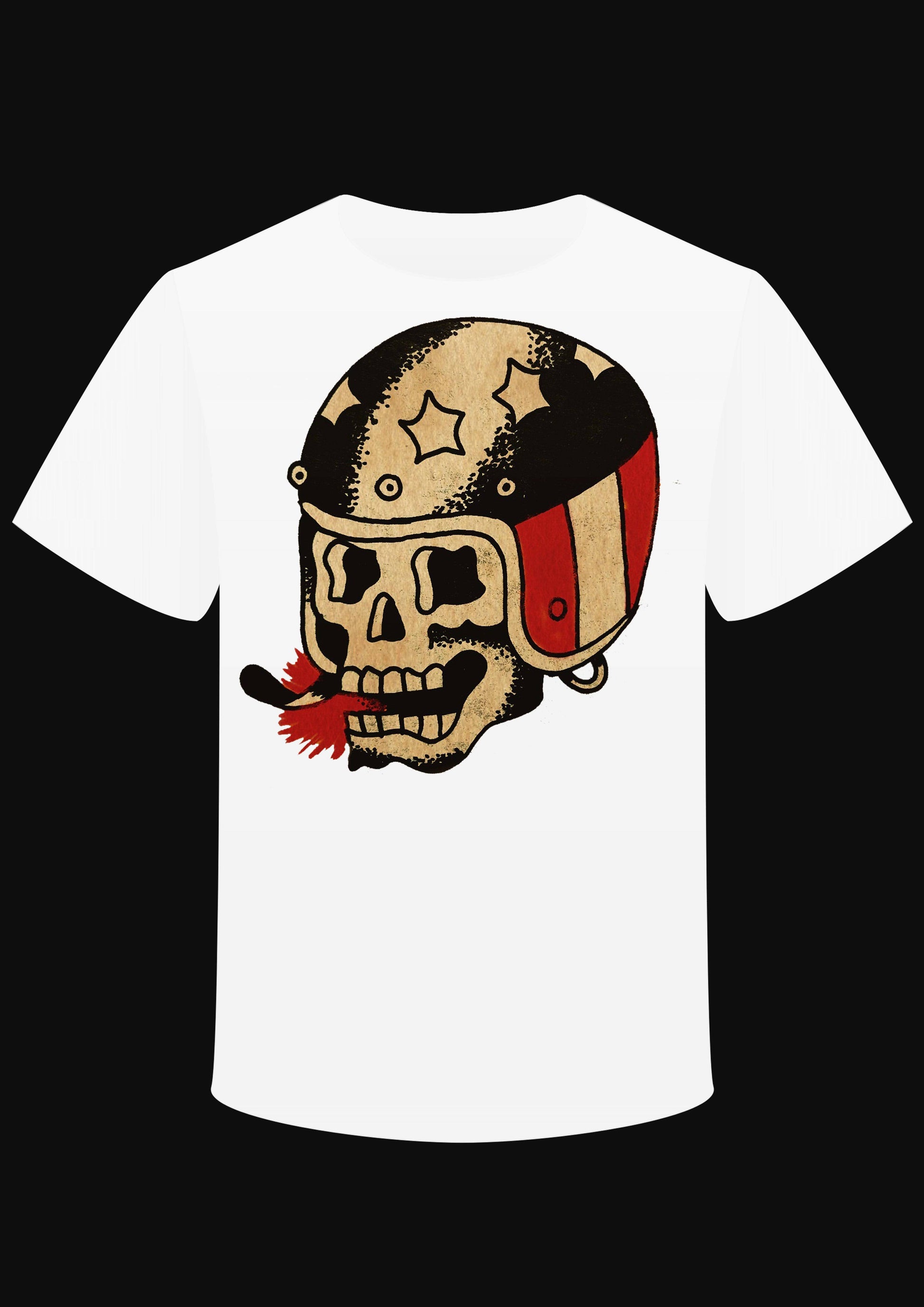 T-shirt " Death helmet" - L'Insoumis Clothing