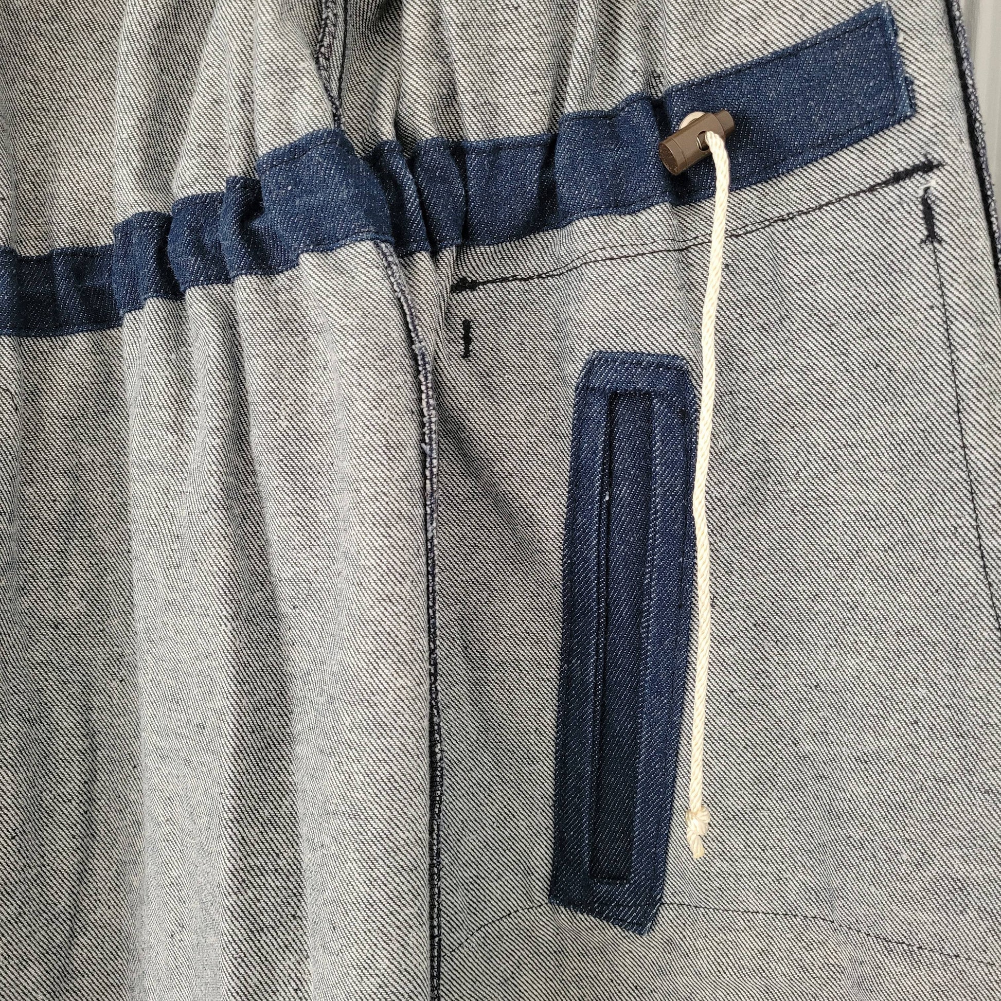 Long rider denim raincoat / impermeable en jean long moto, cavalier - L'Insoumis Clothing