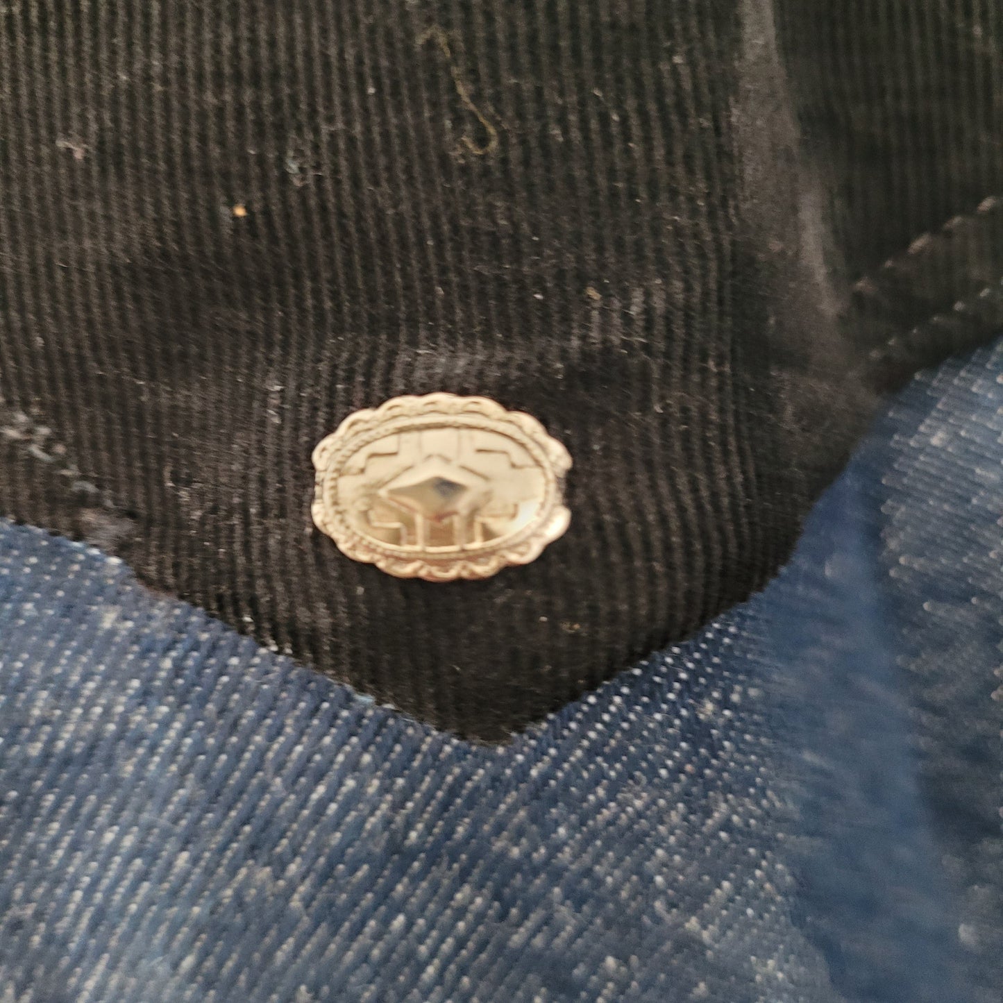 Long rider denim raincoat / impermeable en jean long moto, cavalier - L'Insoumis Clothing