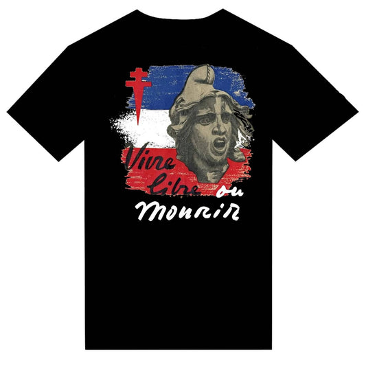 T-shirt "Vivre Libre ou Mourir" - L'Insoumis Clothing