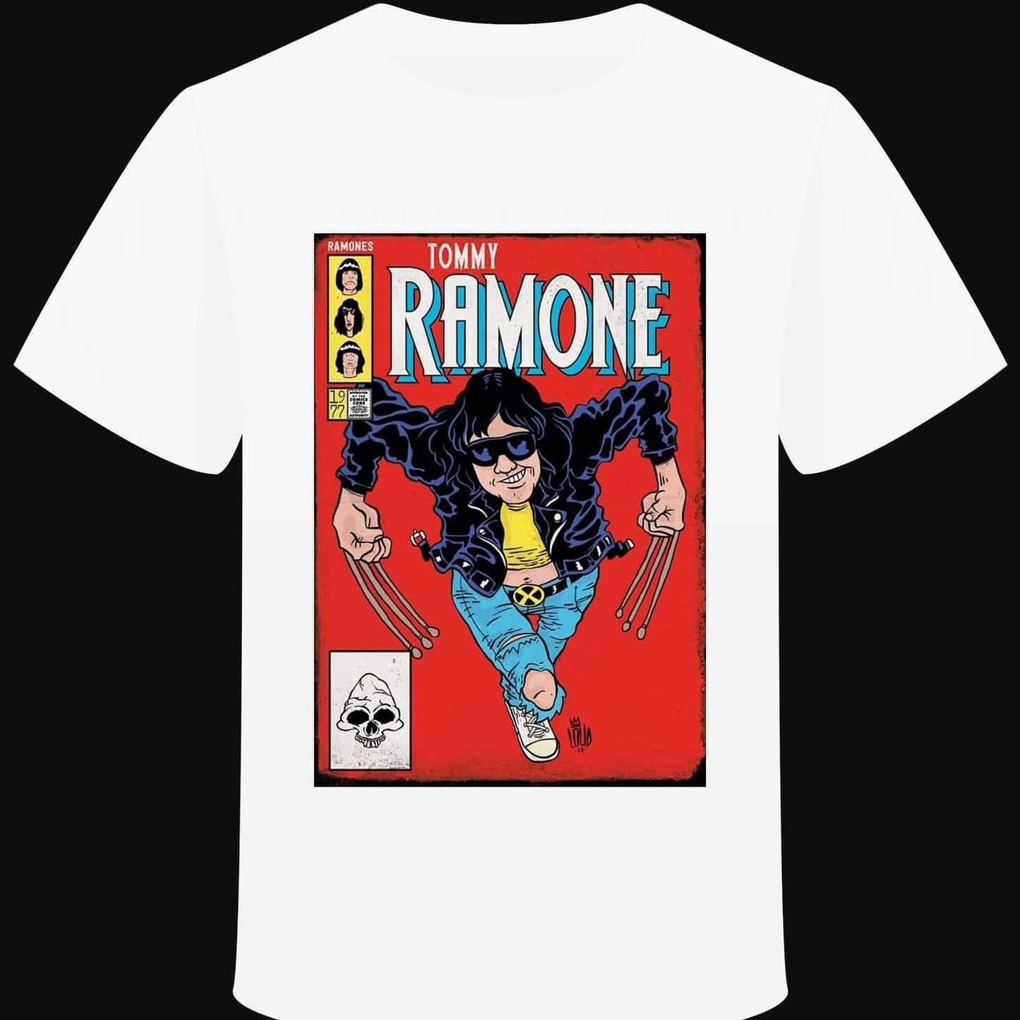T-shirt "Family RAMONES : Tommy  Ramone" - L'Insoumis Clothing