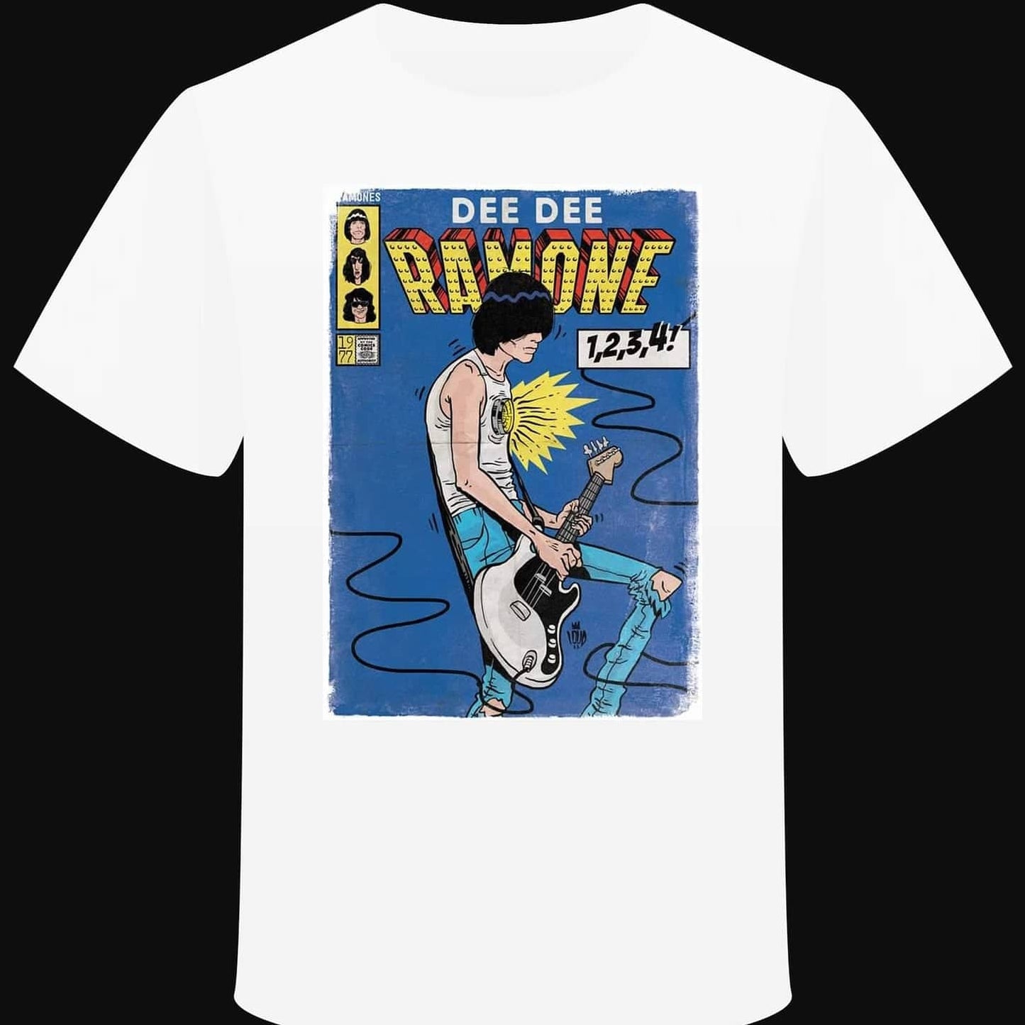 T-shirt "Family RAMONES : Dee Dee Ramone" - L'Insoumis Clothing