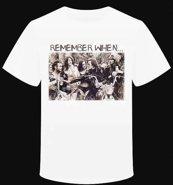 T-shirt "Peter Fonda Remember  When Good times " - L'Insoumis Clothing