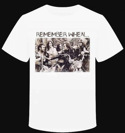 T-shirt "Peter Fonda Remember  When Good times " - L'Insoumis Clothing
